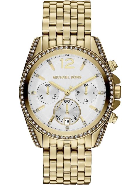 michael kors ladies pressley watch mk5835|Michael Kors MK5835 Pressley Women's White Dial Gold Tone .